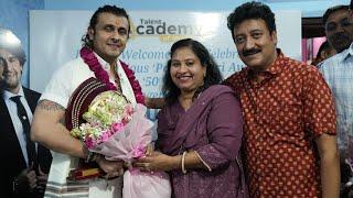 Sonu Nigam visits @TalentAcademyJaipur (Full video)