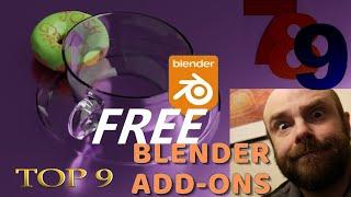 Top 9 FREE Blender Addons (7,8,9)  |  Part-1