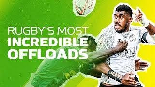  Rugby's Most Incredible Offloads | Japan, Fiji, New Zealand & More