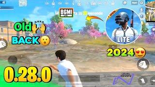 Pubg Lite Old 0.28.0 New Update 2024 | Pubg Mobile Lite 0.28.0 Old Back Update 2024 