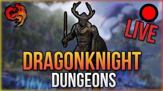 LIVE: ESO - Dungeons - Dragonknight Tank