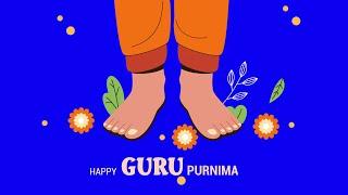 Guru Purnima green screen video 2022 | Happy Guru Purnima | Green Screen Animation