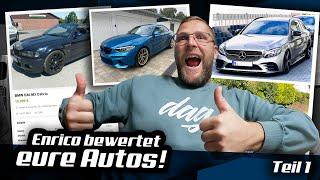 Betrug beim Autokauf | Wie Käufer im Netz abgezogen werden | Enrico bewertet eure Autos! | Teil 1