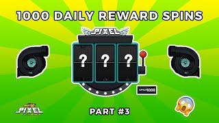 PIXEL CAR RACER 1000 DAILY REWARD SPINS PART 3