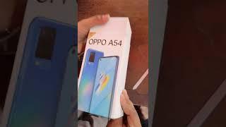 Oppo A54  Unboxing First look New model best Phone Best Colour # Shorts Video