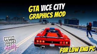 Gta Vice City *Remastered Graphics Mod* For Low End PC | 1GB Ram | No GPU | 2024 Best Mod For GTA VC