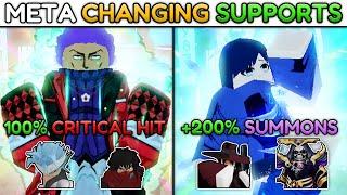 These 2 NEW Support Units is META CHANGING | Anime Adventures