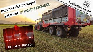 Agrarservice Enzinger setzt auf PÖTTINGER: 25 Jahre JUMBO | Landtechnik Murtal