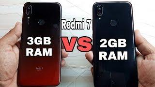 Redmi 7 (3GB) vs Redmi 7 (2GB) RAM Speed Test Comparison?