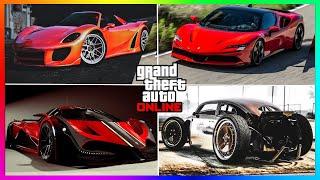 TOP 10 FASTEST CARS IN GTA 5 ONLINE! (UPDATED 2024)