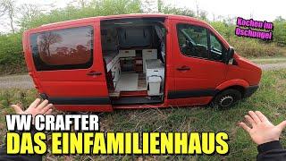 Ich TESTE den VW Crafter von meinem DAD in der Einfamilienhaus EDITION | Chabo