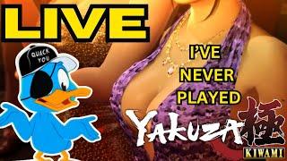 CantDoGames Live Stream I've Never Played Yakuza Kiwami #1