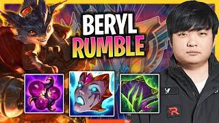 BERYL IS SO CLEAN WITH RUMBLE SUPPORT! | KT Beryl Plays Rumble Support vs Kennen!  Season 2024