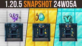 Minecraft 1.20.5 Snapshot 24W05A | Vault Block - How It Works!