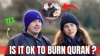 "Quran burning : Do people support Quran burning in Sweden? | STREET INTERVIEW | PUBLIC REACTION