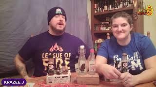 Krazee J and Spicy Wifey VS. the CAP GUN CHALLENGE #leagueoffire #thetexashotspot #KrazeeJ