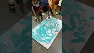 Exhibition ke lie painting #minivlog #lavinagar #indore #painting  #oilpainting #acrylicpainting