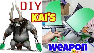 Easy DIY Kai's Weapon (Twin Katanas) / Kung Fu Panda 3