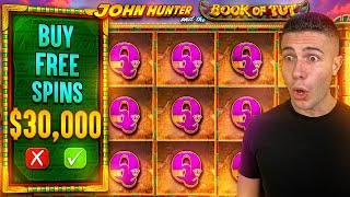 $30,000 Bonus Buy on Book of Tut  (30K Bonus Buy Series #12)