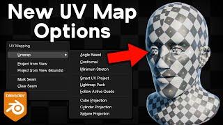 New UV Unwrapping Options in Blender 4.3