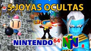 5 JOYAS ocultas de NINTENDO 64 que todo mundo se perdio