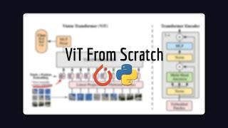 ViT (Vision Transformer) Implementation from Scratch with PyTorch!