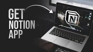 How to Get Notion App in Macbook (tutorial)