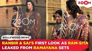 Ranbir Kapoor, Sai Pallavi’s FIRST look as Ram-Sita from the sets of Ramayana LEAKED