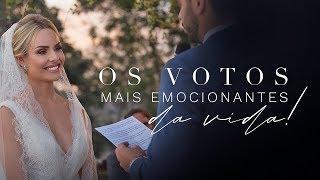 Os votos de Casamento mais EMOCIONANTES  | Layla e William
