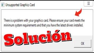 Epic Games Unsupported Graphics Card Error Solución Definitiva