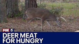 Suburban hunters donate deer meat | FOX 5 News