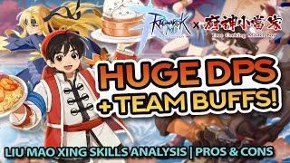 LIU MAO XING: Huge DPS + Team Can't Die! ~ Skills Analysis + Pros and Cons