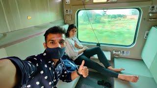 Train Journey in Luxury 3Ac Economy Class | Jaipur -Prayagraj Express