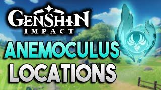 All Anemoculus Locations! -【Genshin Impact】