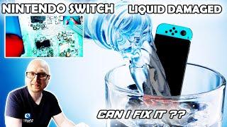 LIQUID DAMAGED NINTENDO SWITCH REPAIR