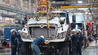 Inside International Truck Factory - Manufacturing the world's most luxurious trucks in the USA