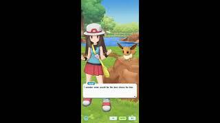 Pokemon Masters - Pulling for Leaf and Eevee (First Thoughts Gameplay, and Sync Pair Story)