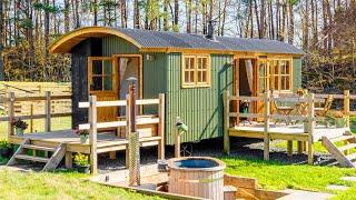 The Most Beautiful Chishillway Shepherd's Hut Cottage  | Living Design Tiny House