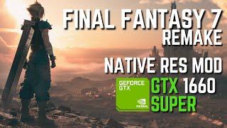 Final Fantasy 7 Remake on GTX 1660 Super