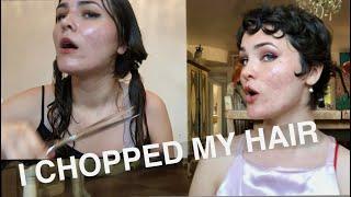 DIY PIXIE CUT (I CUT MY HAIR!!!)