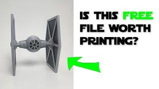 3D Printed Tie Fighter | Review And Build | Star Wars 3D Print Ideas