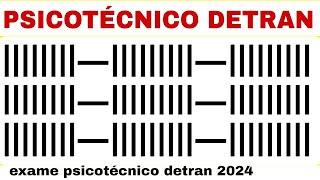 exame psicotécnico detran 2024, psicotécnico detran 2024, teste psicotécnico detran 2024, psicoteste