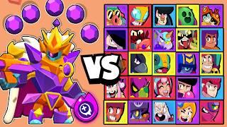 RICO SOVEREIGN vs ALL BRAWLERS | 1vs1 | NEW HYPERCHARGE SKIN | BRAWL STARS