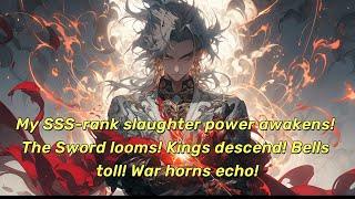 My SSS-rank slaughter power awakens! The Sword looms! Kings descend! Bells toll! War horns echo!