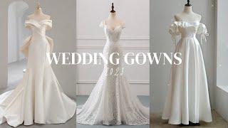 Beautiful wedding dresses 2023, mermaid wedding gowns, custom bridal gowns.