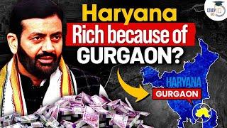 Is Haryana Rich Only Because Of Gurgaon? Is Agriculture failing?