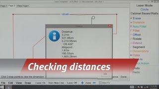 Laser Templator - Checking Distances