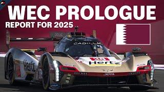 WEC 2025 Qatar Prologue Report