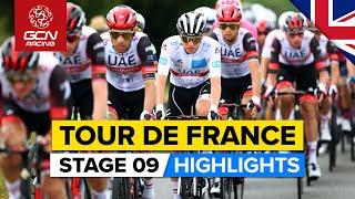 Tour de France 2021 Stage 9 Highlights | A New Podium Contender Emerges From Mayhem Of The Mountains