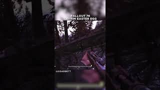 Skyrim Easter Egg in Fallout 76